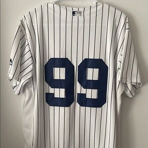 Medium, Size 40 jersey , pretty much brand new .